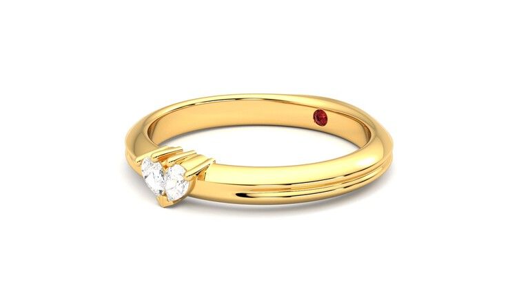 Taylor & Hart Ondette Ring Jewellery 360 degree image 24