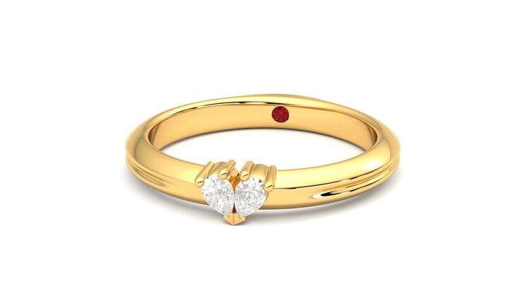 Taylor & Hart Ondette Ring Jewellery 360 degree image 27