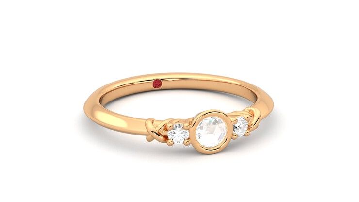 Taylor & Hart Sedna Ring Jewellery 360 degree image 4
