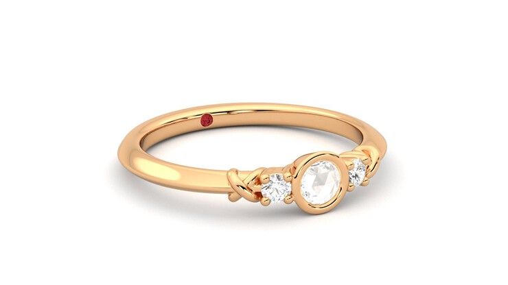 Taylor & Hart Sedna Ring Jewellery 360 degree image 5
