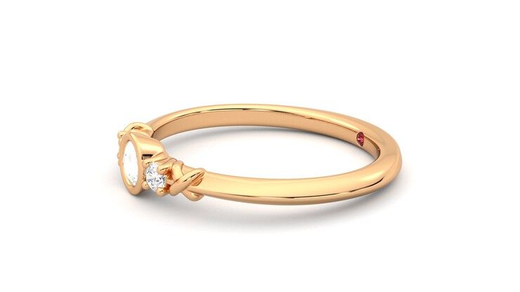 Taylor & Hart Sedna Ring Jewellery 360 degree image 22