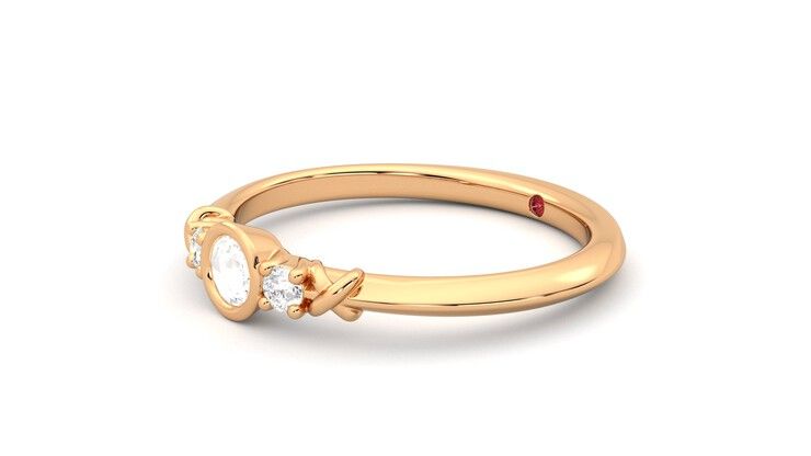 Taylor & Hart Sedna Ring Jewellery 360 degree image 23