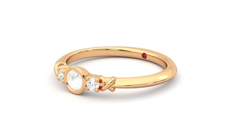 Taylor & Hart Sedna Ring Jewellery 360 degree image 24