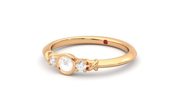 Taylor & Hart Sedna Ring Jewellery 360 degree image 25