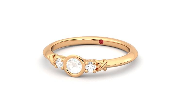 Taylor & Hart Sedna Ring Jewellery 360 degree image 26