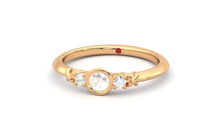 Taylor & Hart Sedna Ring Jewellery 360 degree image 27