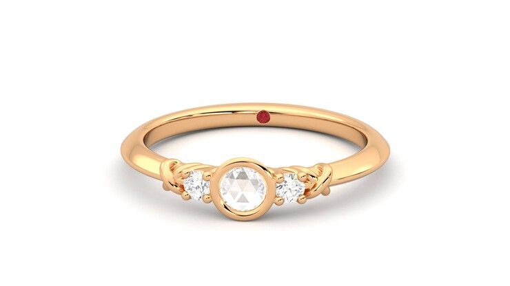 Taylor & Hart Sedna Ring Jewellery 360 degree image 28
