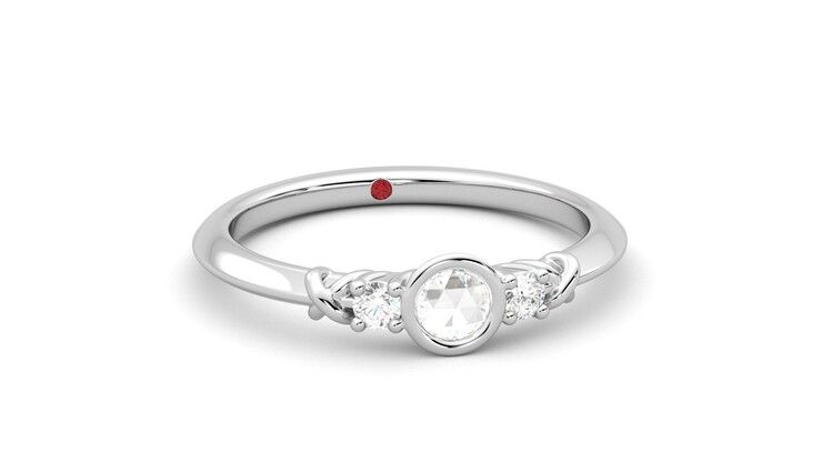 Taylor & Hart Sedna Ring Jewellery 360 degree image 3