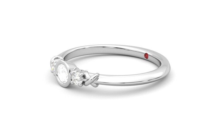 Taylor & Hart Sedna Ring Jewellery 360 degree image 23