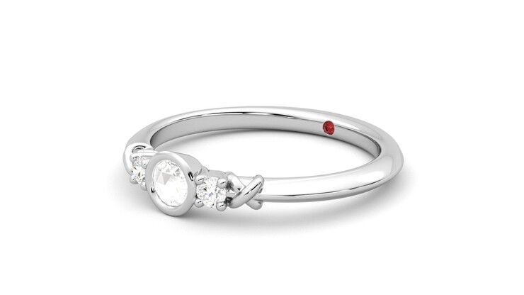 Taylor & Hart Sedna Ring Jewellery 360 degree image 24