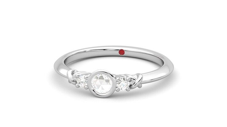 Taylor & Hart Sedna Ring Jewellery 360 degree image 27