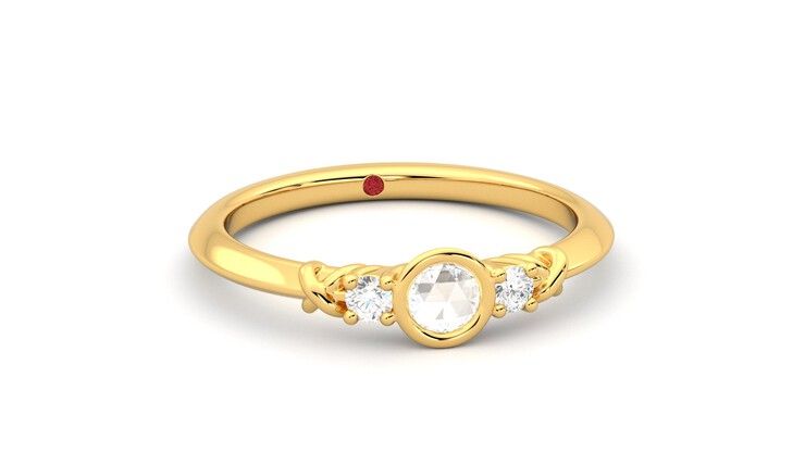 Taylor & Hart Sedna Ring Jewellery 360 degree image 3