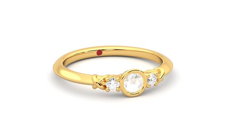 Taylor & Hart Sedna Ring Jewellery 360 degree image 4