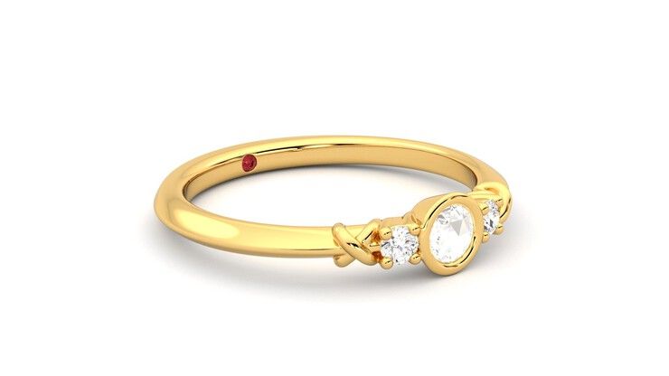 Taylor & Hart Sedna Ring Jewellery 360 degree image 6
