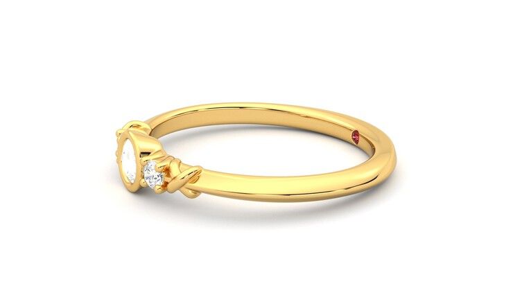 Taylor & Hart Sedna Ring Jewellery 360 degree image 22