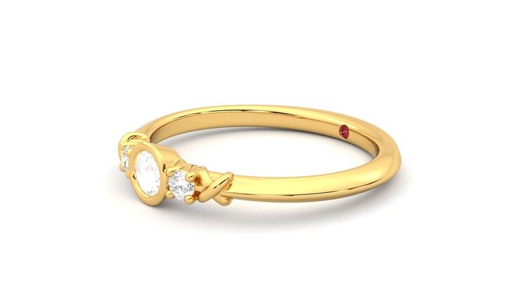 Taylor & Hart Sedna Ring Jewellery 360 degree image 23