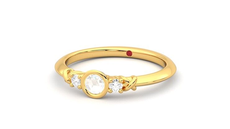 Taylor & Hart Sedna Ring Jewellery 360 degree image 26