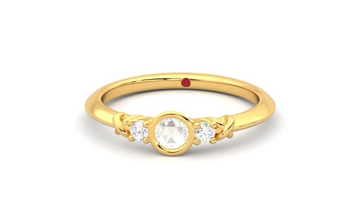 Taylor & Hart Sedna Ring Jewellery 360 degree image 28
