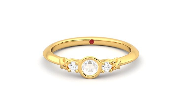 Taylor & Hart Sedna Ring Jewellery 360 degree image 29