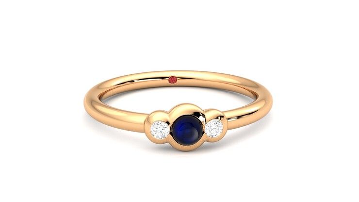 Taylor & Hart Semper Ring Jewellery 360 degree image 2