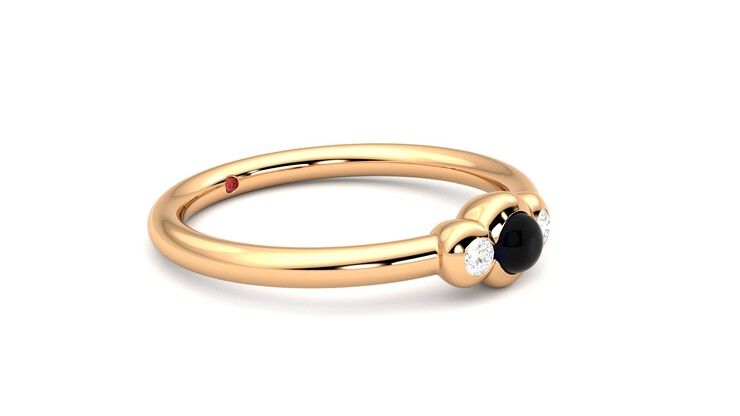 Taylor & Hart Semper Ring Jewellery 360 degree image 7
