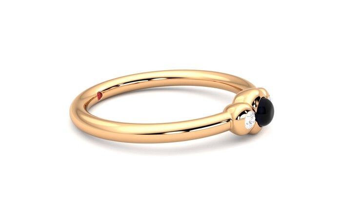 Taylor & Hart Semper Ring Jewellery 360 degree image 8
