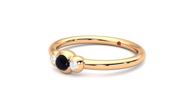 Taylor & Hart Semper Ring Jewellery 360 degree image 24