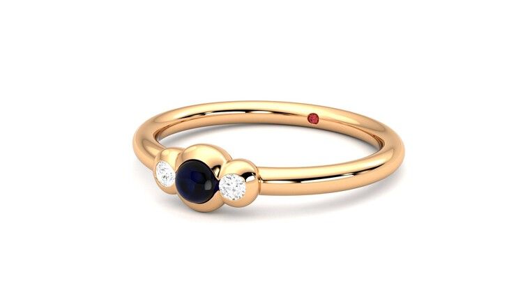 Taylor & Hart Semper Ring Jewellery 360 degree image 25
