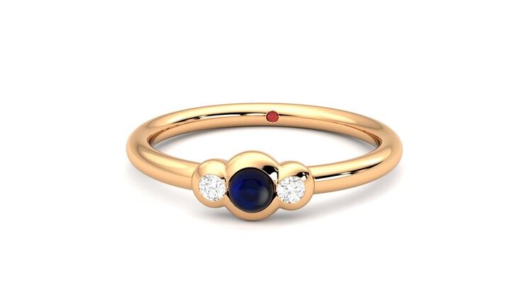 Taylor & Hart Semper Ring Jewellery 360 degree image 28