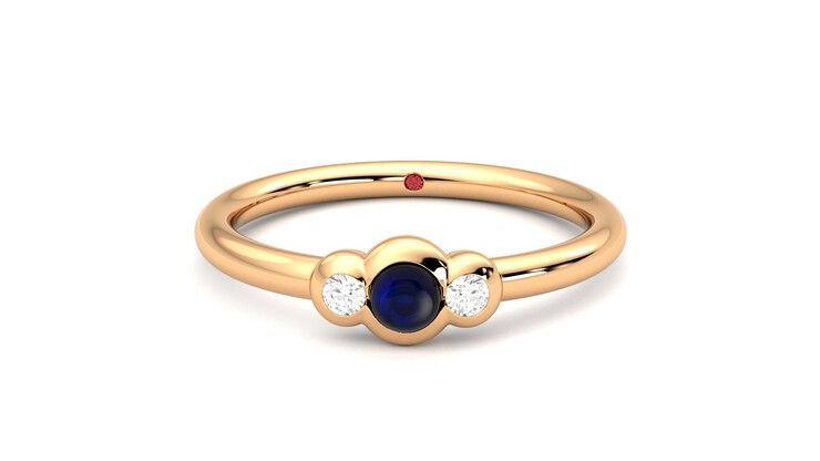 Taylor & Hart Semper Ring Jewellery 360 degree image 29