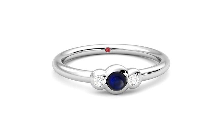 Taylor & Hart Semper Ring Jewellery 360 degree image 2