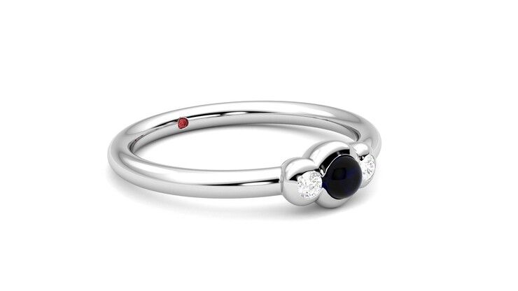 Taylor & Hart Semper Ring Jewellery 360 degree image 6