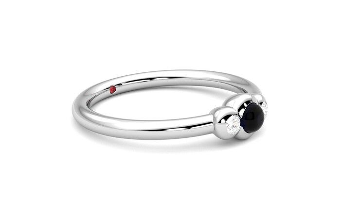 Taylor & Hart Semper Ring Jewellery 360 degree image 7