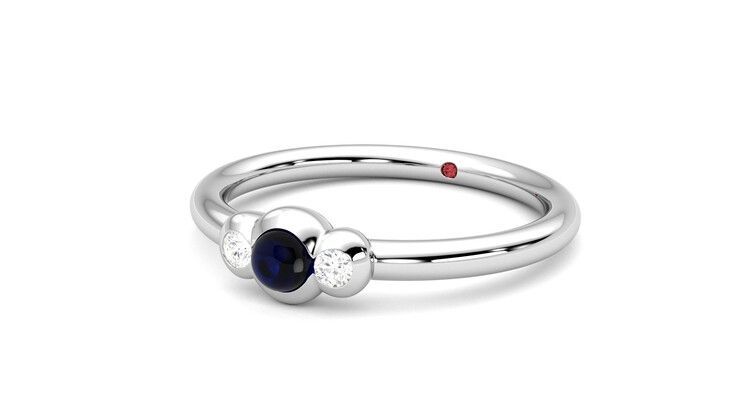 Taylor & Hart Semper Ring Jewellery 360 degree image 25