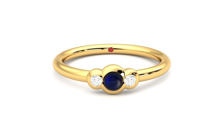 Taylor & Hart Semper Ring Jewellery 360 degree image 1