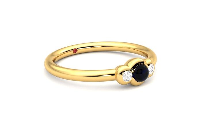 Taylor & Hart Semper Ring Jewellery 360 degree image 6