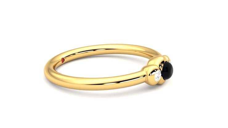 Taylor & Hart Semper Ring Jewellery 360 degree image 8