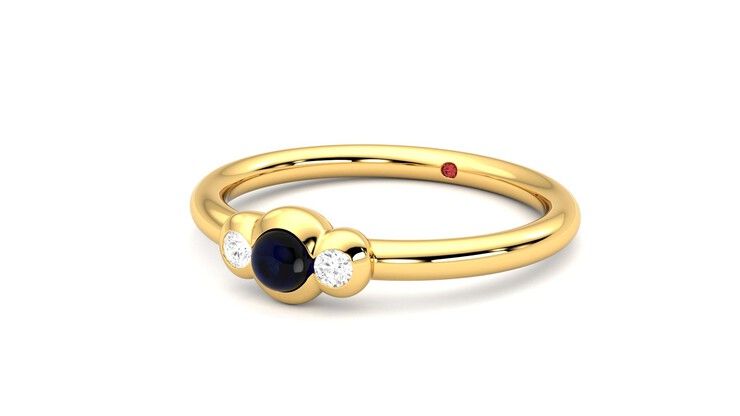 Taylor & Hart Semper Ring Jewellery 360 degree image 25