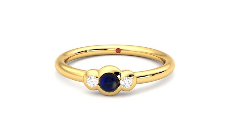 Taylor & Hart Semper Ring Jewellery 360 degree image 28