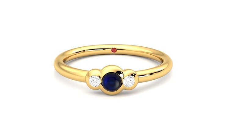 Taylor & Hart Semper Ring Jewellery 360 degree image 29