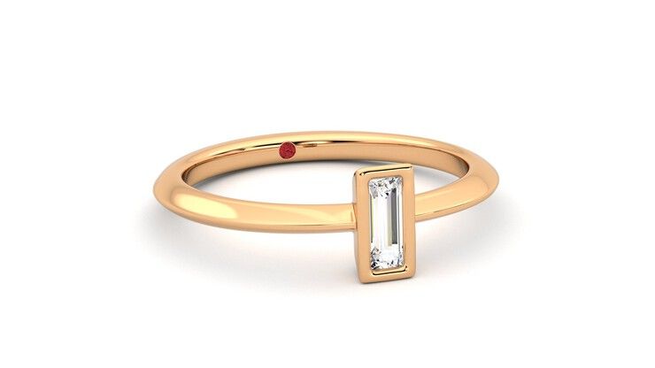 Taylor & Hart Sollesque Ring Jewellery 360 degree image 4