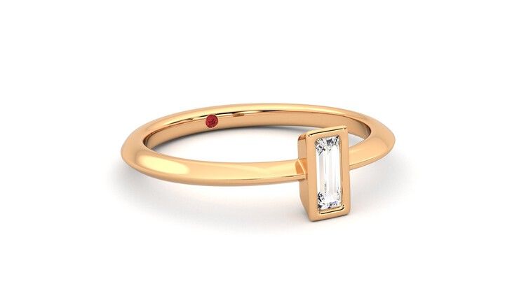 Taylor & Hart Sollesque Ring Jewellery 360 degree image 5