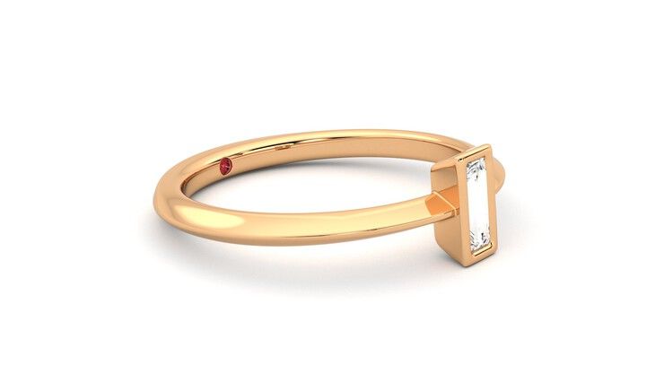 Taylor & Hart Sollesque Ring Jewellery 360 degree image 7