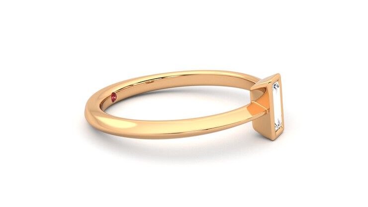 Taylor & Hart Sollesque Ring Jewellery 360 degree image 8