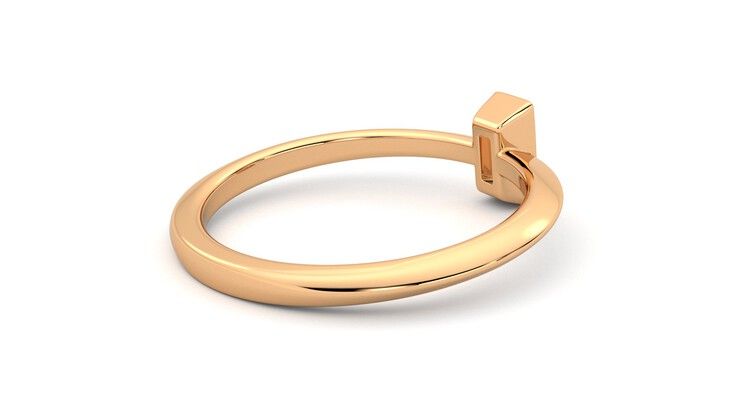 Taylor & Hart Sollesque Ring Jewellery 360 degree image 12