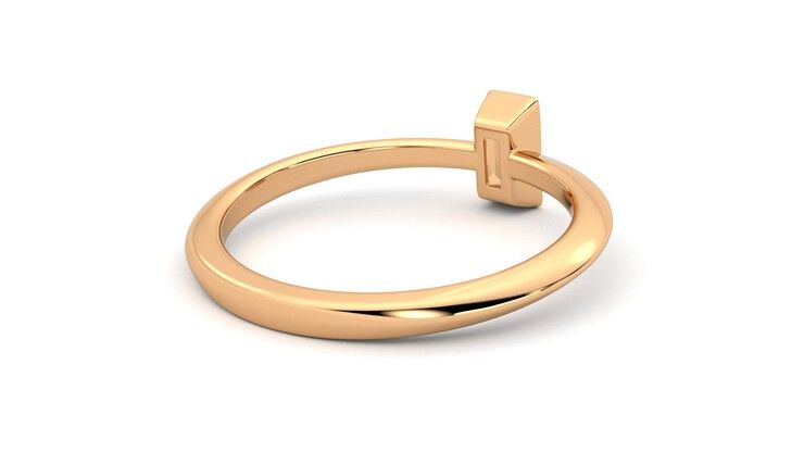 Taylor & Hart Sollesque Ring Jewellery 360 degree image 13