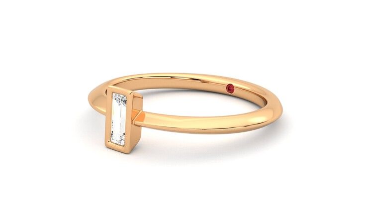 Taylor & Hart Sollesque Ring Jewellery 360 degree image 24