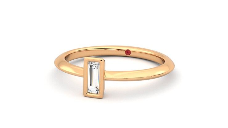 Taylor & Hart Sollesque Ring Jewellery 360 degree image 26