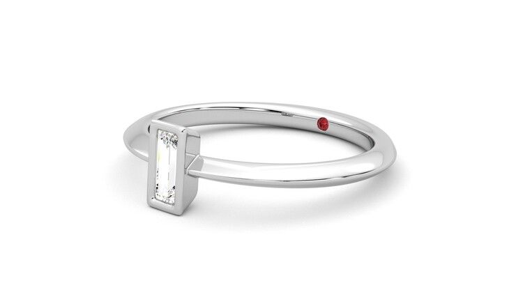 Taylor & Hart Sollesque Ring Jewellery 360 degree image 24