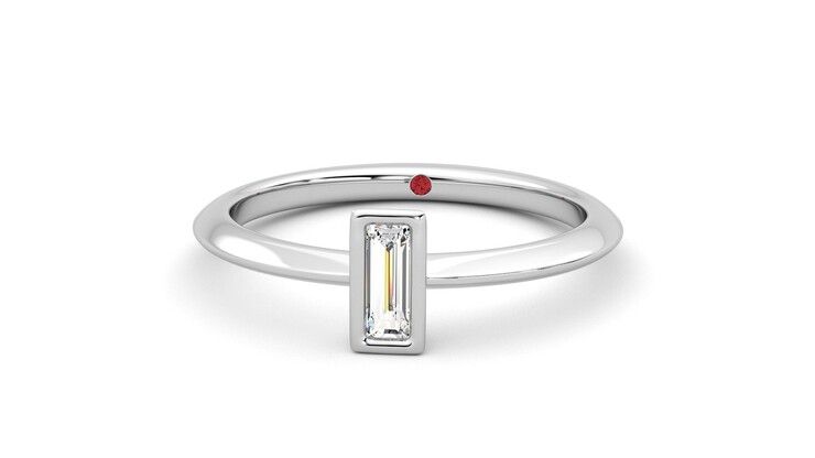 Taylor & Hart Sollesque Ring Jewellery 360 degree image 28